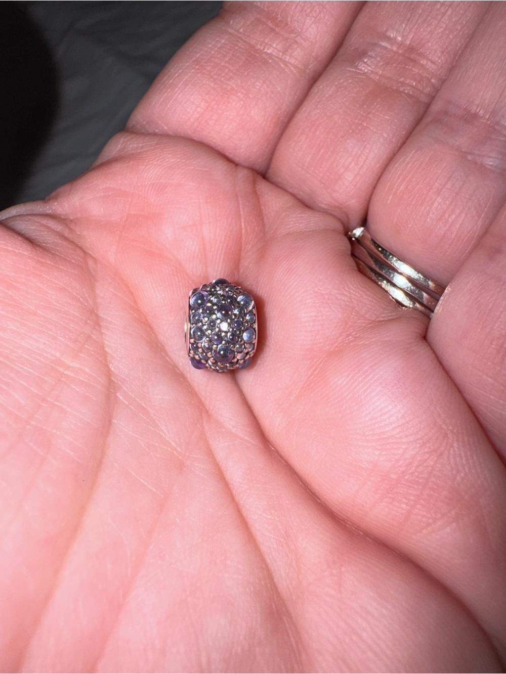 Pandora Purple Bubble Charm - Picture 4 of 6